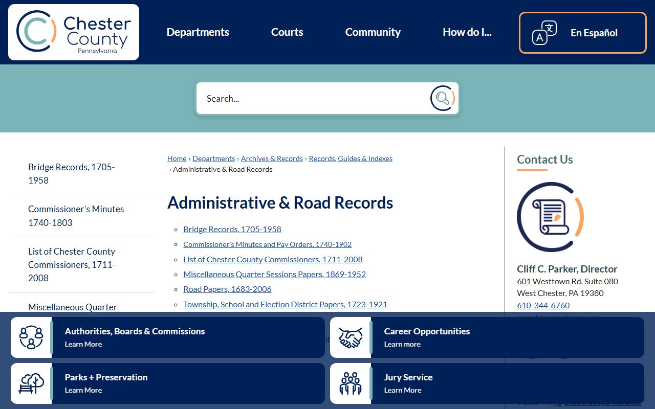 Chester County Right-to-Know Requests - Chester County Inmate Population Records
