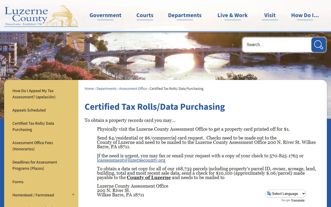 Luzerne County inmate population Luzerne County Sheriff's Office